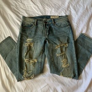 Pistola jeans, mid rise